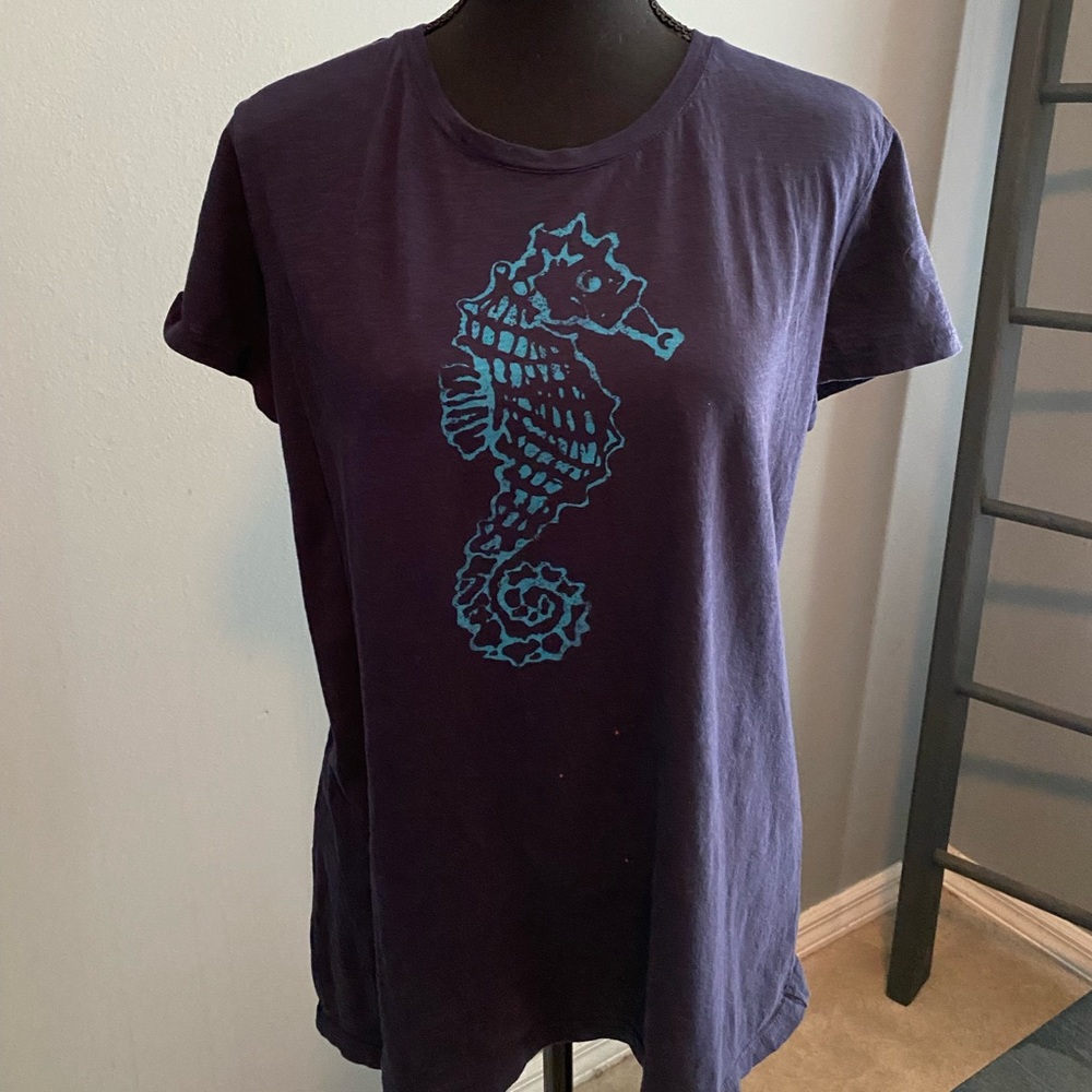 GH Bass Seahorse tee